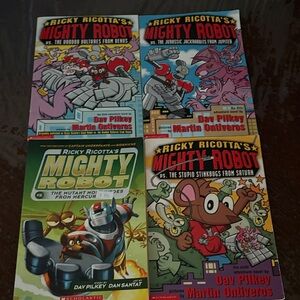 Ricky Ricotta's Mighty Robot Book Set